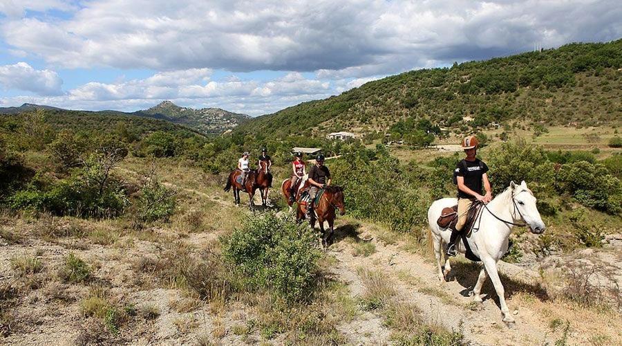 Hebergements Des Posas Sampzon Екстер'єр фото